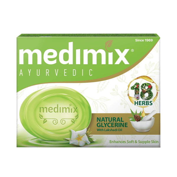 Buy Medimix Ayurvedic Natural Glycerine Soap Online (125 g) At