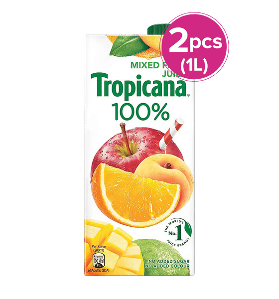 Buy Tropicana Tropicana 100 Mixed Fruit Juice 2 pieces Online At Rs. 290 Instant Delivery