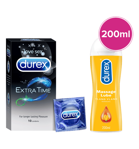 Buy Extra Time and Sensual Lube combo Online (1 combo) At Best Price