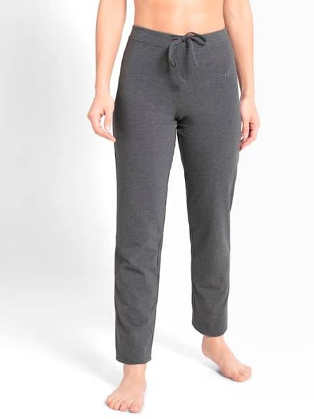 Buy Jockey Jockey Women Track Pant Grey 1301 Pack of 01 XL 1 XL Online At Rs. 969 Instant Delivery