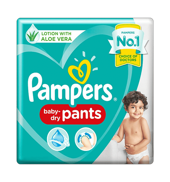 Pampers Baby Diaper (Pants, All-round Protection, XL, 12-17 Kgs) 56 Pieces  Pack