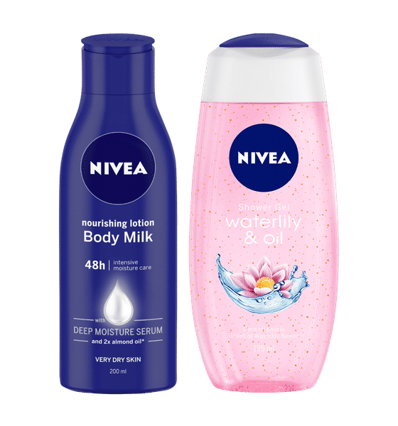 NIVEA BODY PRODUCTS-3 PK SHAVING outlet STICK/NOURISHING BODY OIL