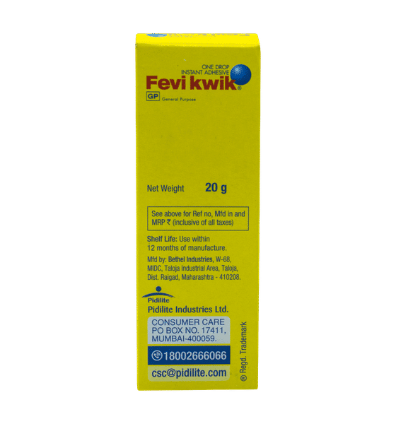 Buy Fevikwik One Drop Instant Adhesive Online () At Best Price