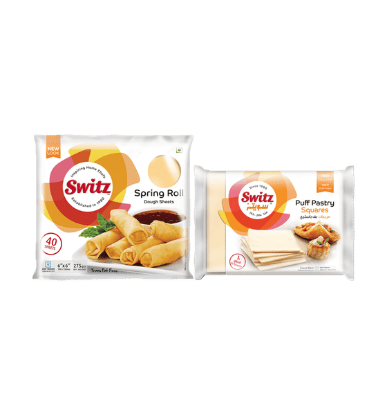 Buy Switz Switz Spring Roll Sheets 6 Inches & Switz Puff Pastry 10 ...