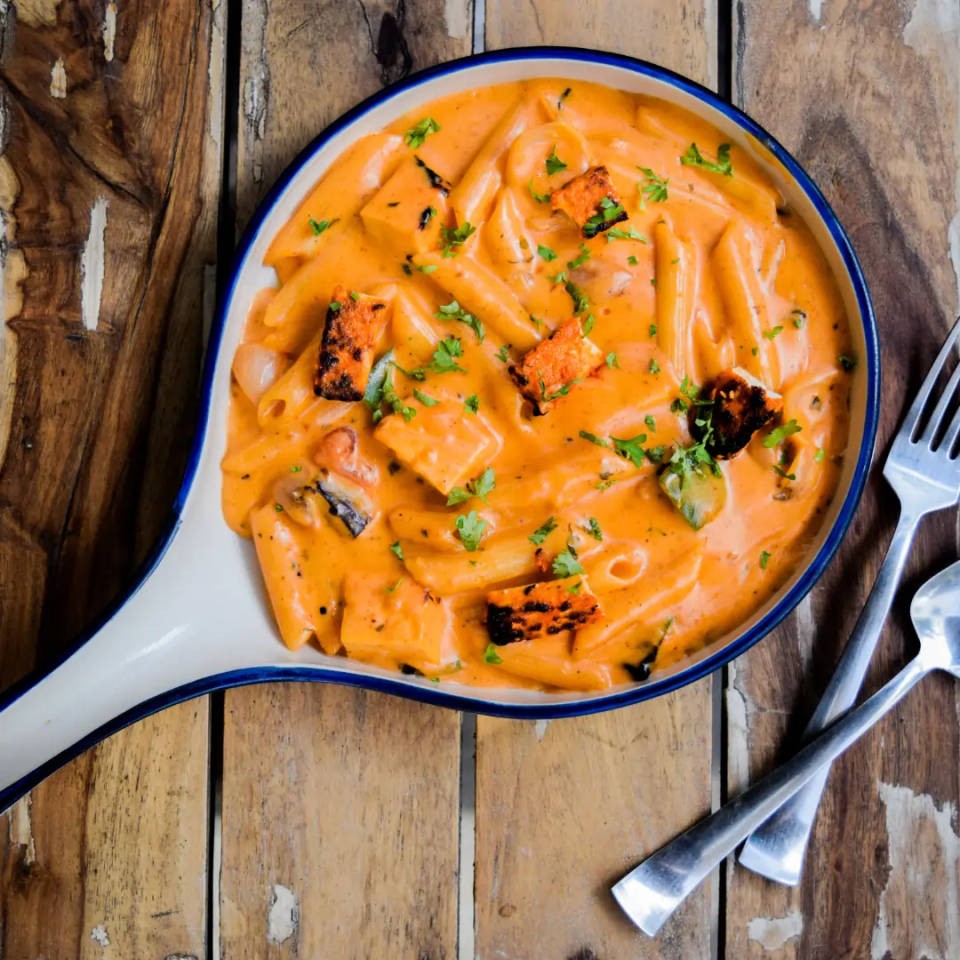 Paneer Tikka Masala Pasta