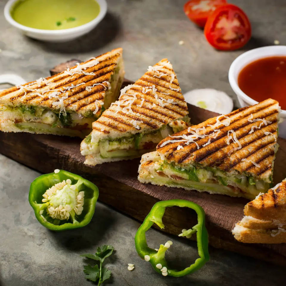veg sandwich images