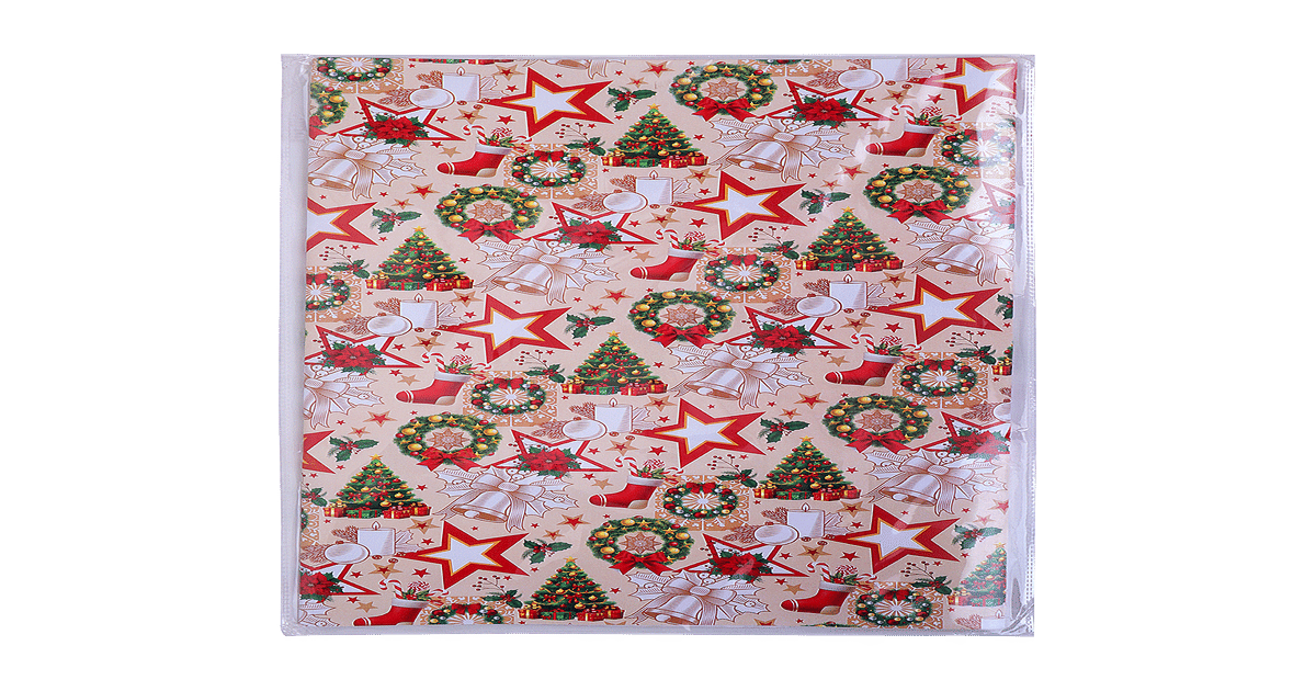 Buy Stars & Bells Wrapping Paper (10 Pieces) Online () At Best Price