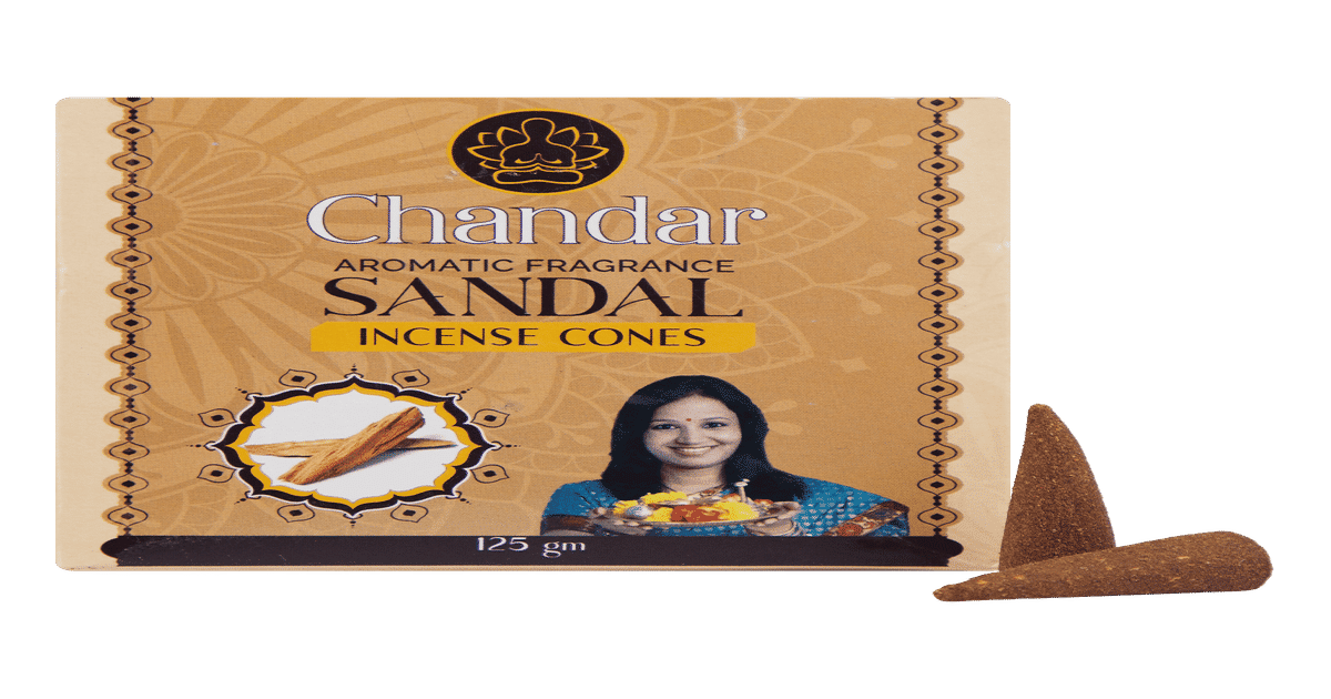 Buy Chandar Sandal Incense Cones Online (125 g x 2) At Best Price