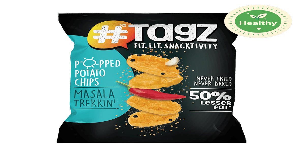 Buy TagZ Trekkin Masala Popped Potato Chips Online (40 g x 2) At Best Price