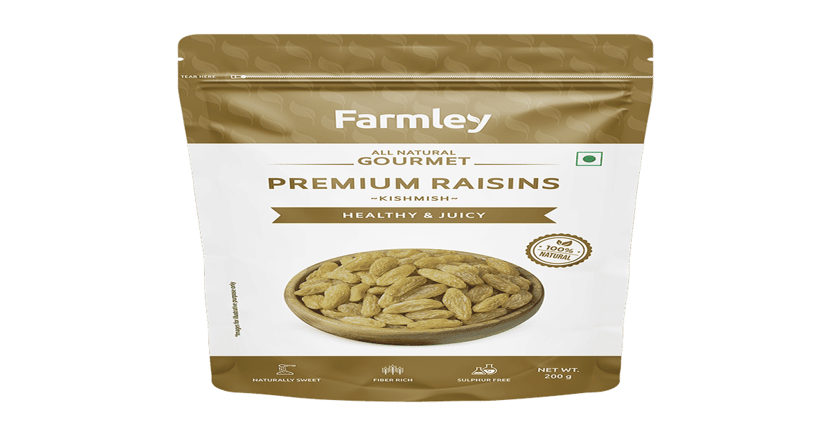 Buy Farmley Premium Raisins Online (200 g x 2) At Best Price