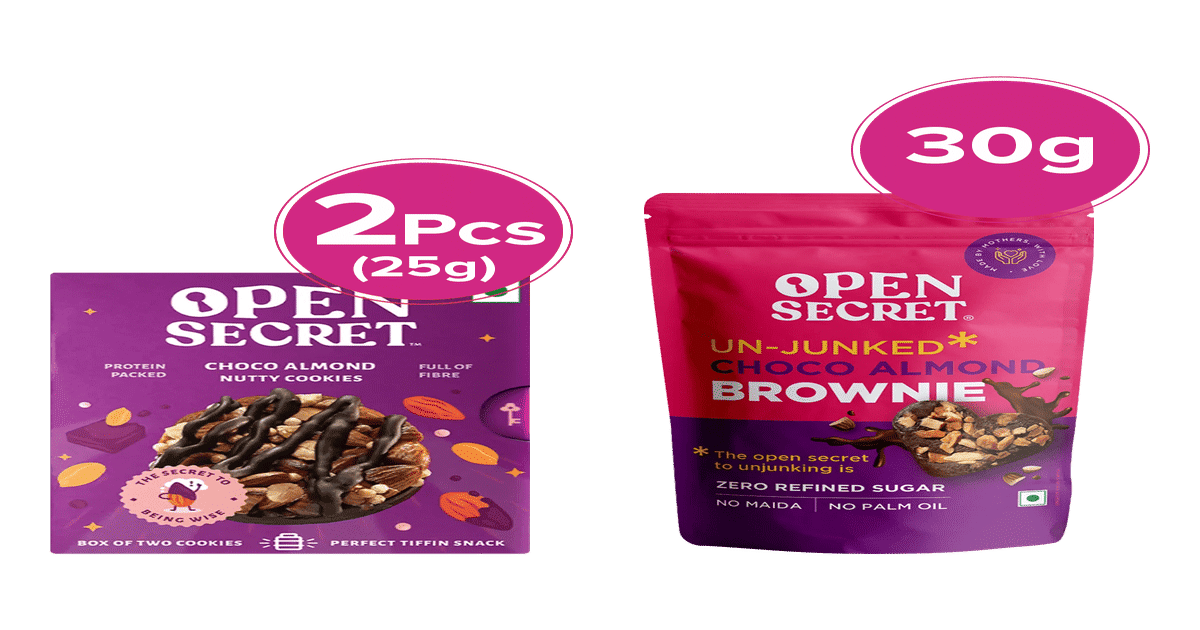 Buy OPEN SECRET Choco Almond Cookies & OPEN SECRET Choco Almond Brownie ...
