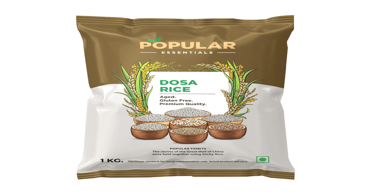 Buy Popular Essentials Dosa Rice Online (1 kg x 2) At Best Price