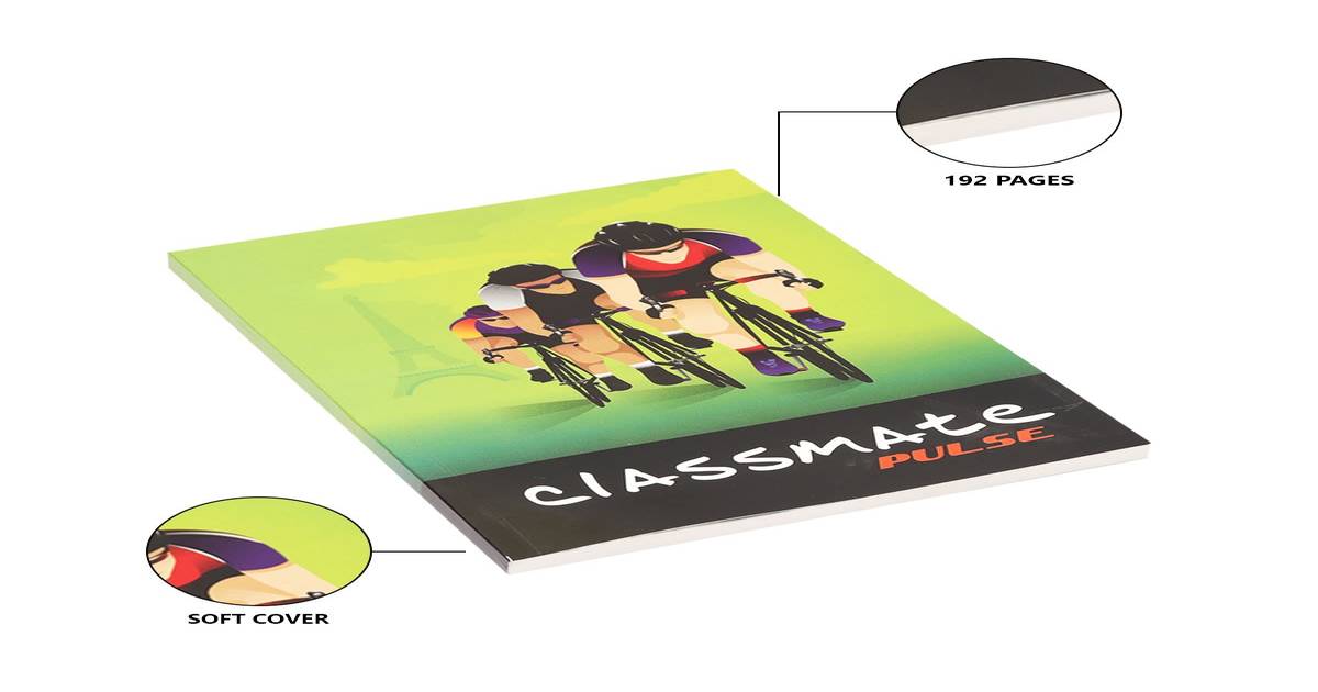 Buy Classmate Single Line Notebook | 17.2x24cm | Soft Cover | 192 Pages ...