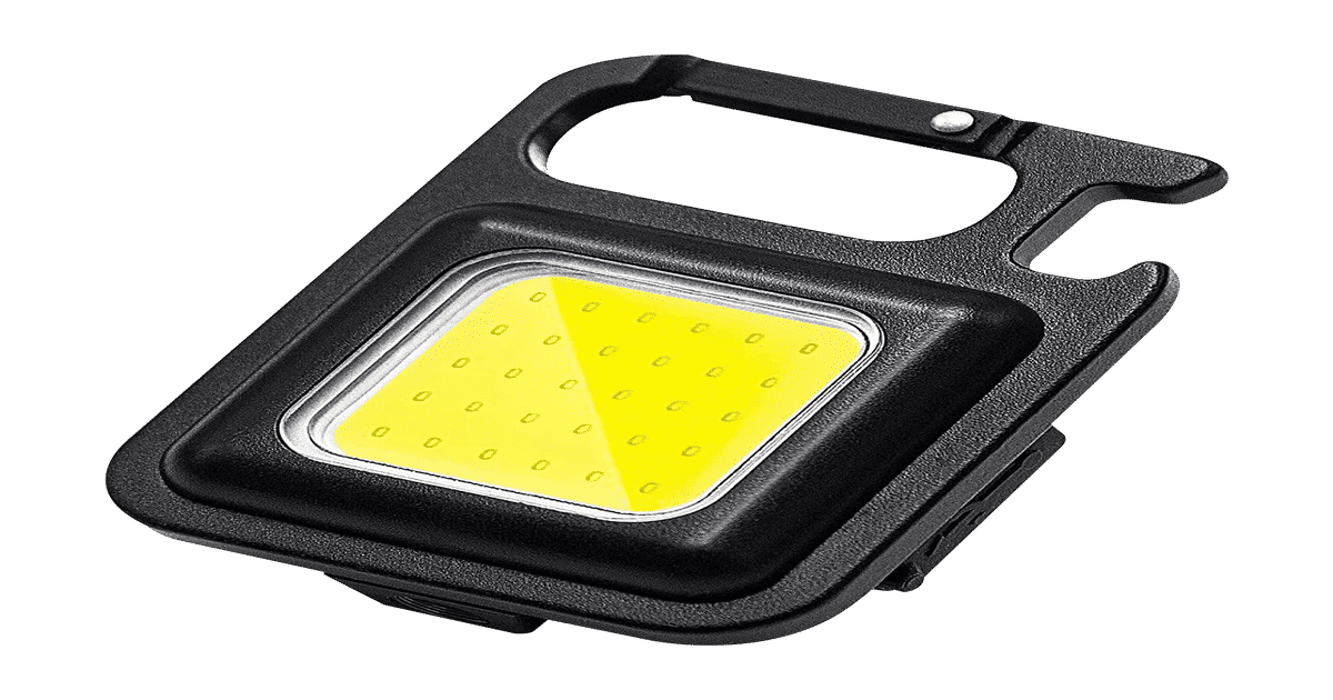 Buy DesiDiya LED Cob Rechargeable Emergency Keychain Flashlight (9W ...