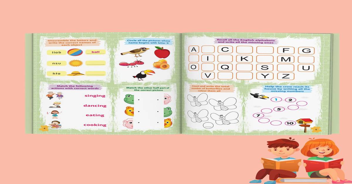 Buy Brain Activity Book For Kids, 200+ Fun Activities for Early ...