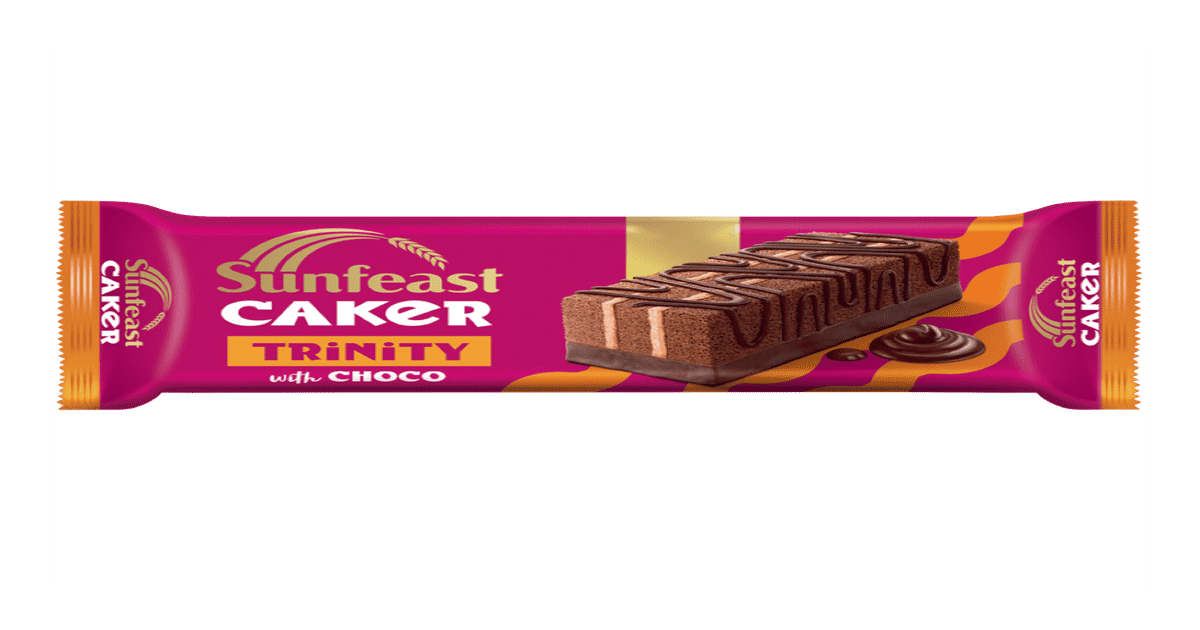 Buy Sunfeast Caker Trinity Chocolate Cake Online (23 g x 4) At Best Price