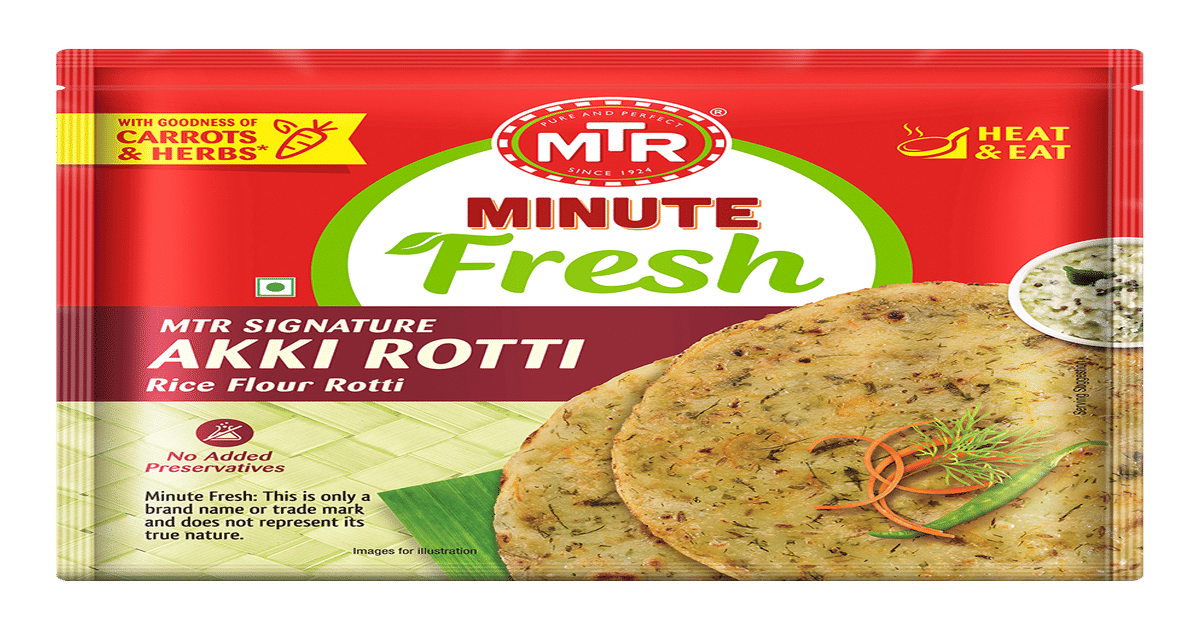 Buy Mtr Minute Fresh Akki Rotti Online (420 g x 2) At Best Price