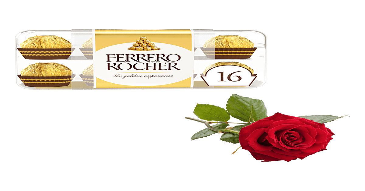 Buy Red Rose & Ferrero Rocher Combo Online () At Best Price