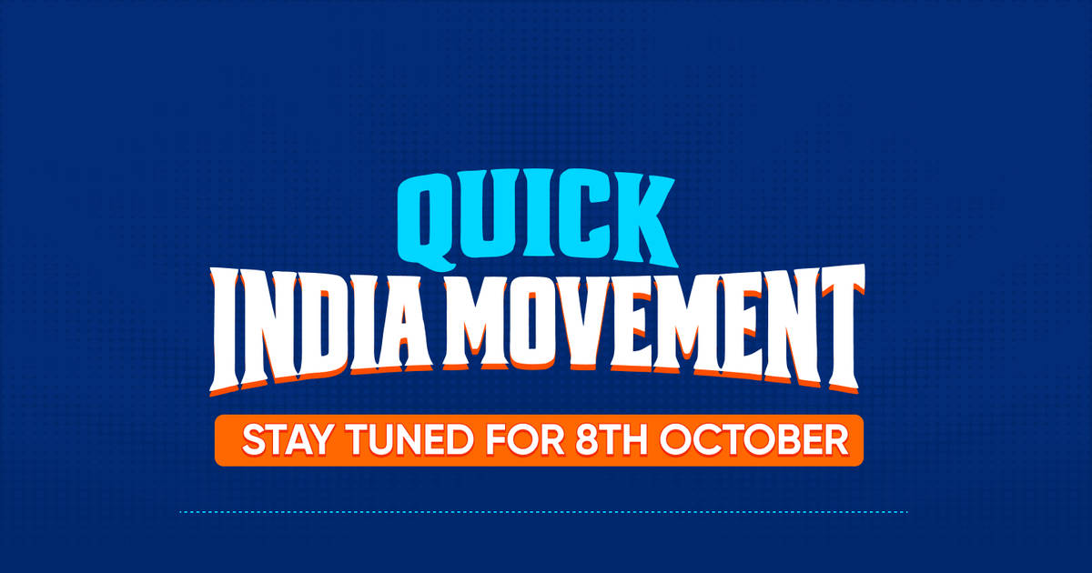 Check out Quick India Movement on Instamart: