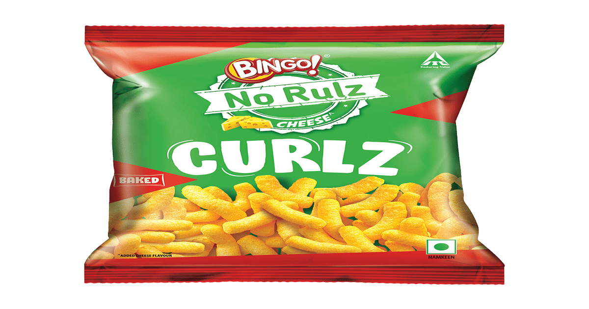 No Rulz Packet Buy Bingo No Rulz Cheese Curlz Online (80 g x 2) At Best Price