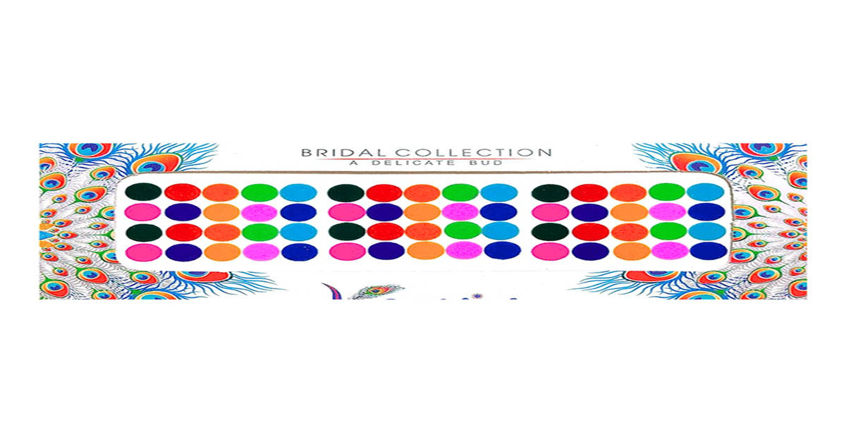 Bindi Color Chart Buy SE7EN Multi Color Bindi - 8 mm Online () At Best Price