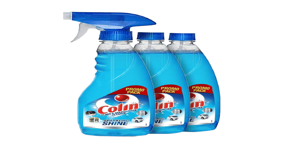 Buy Colin Sparkling Shine Glass & Multisurface Cleaner (pack of 3 ...