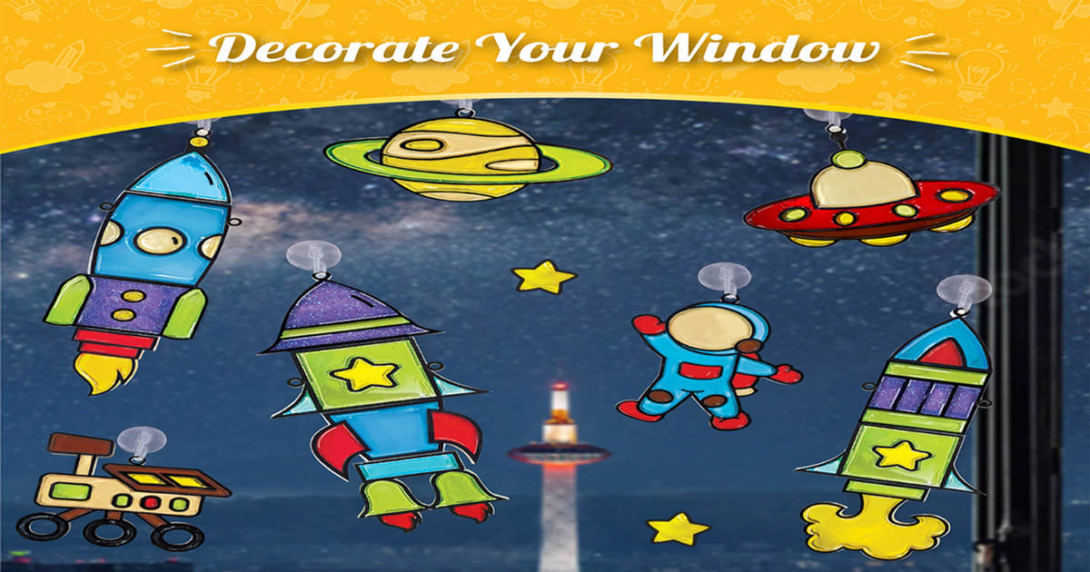 Rocet Window Buy Imagimake Window Art - Rocket Online () At Best Price