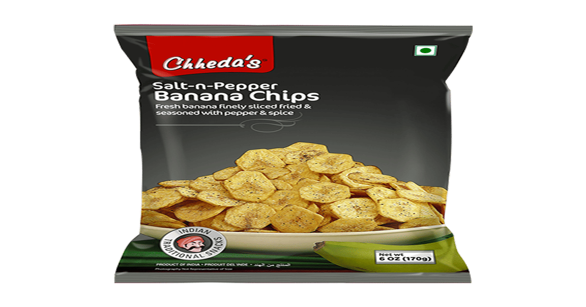 Buy Chheda's Salt & Pepper Banana Chips Online (170 g x 2) At Best Price