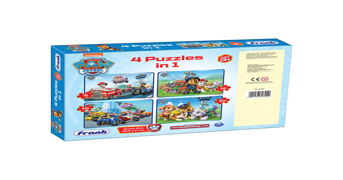 Buy Paw Patrol 4 In 1 Puzzle Online () At Best Price