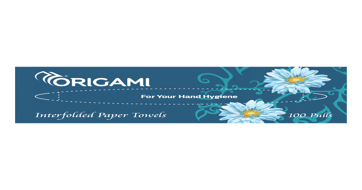 Interfold Designs Buy Origami Interfolded Paper Hand Towel/Napkin Box Pack Of 1 * 100 ...