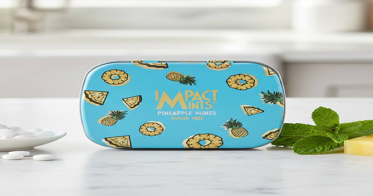Buy Impact Sugar Free Mints Pineapple Online (14 g x 2) At Best Price