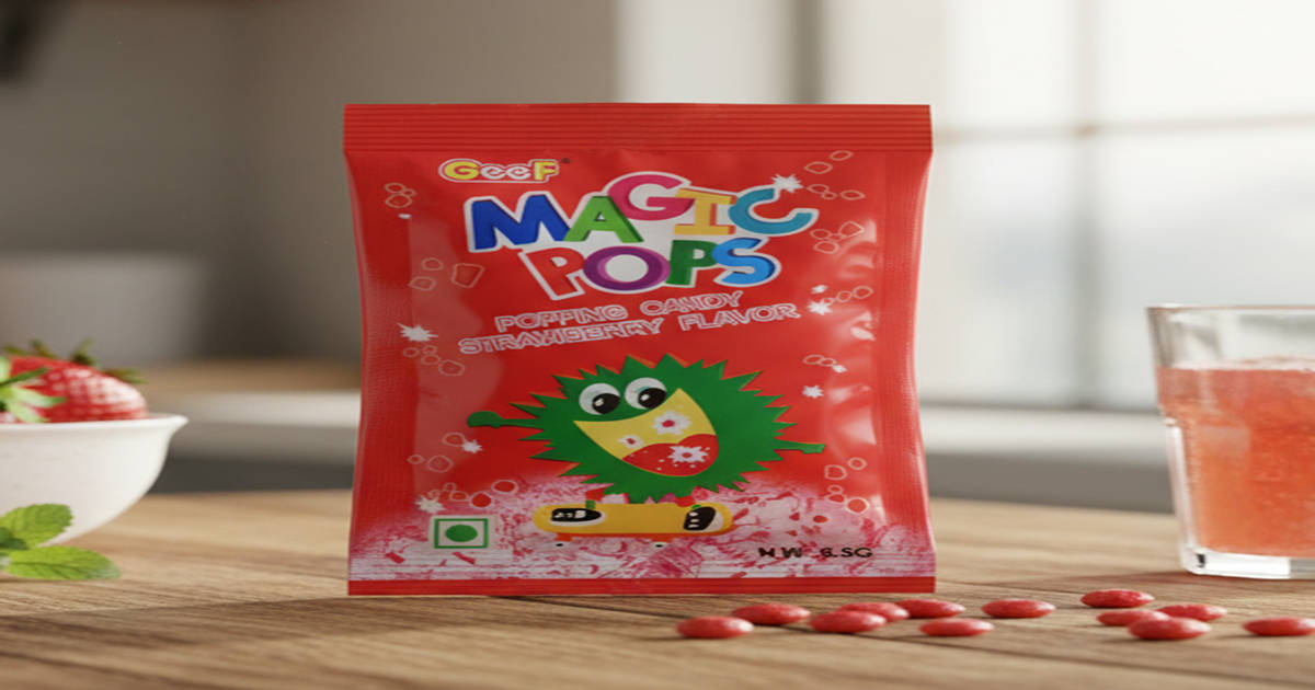 Buy Magic Pops Popping Candy Strawberry Flavor Online () At Best Price