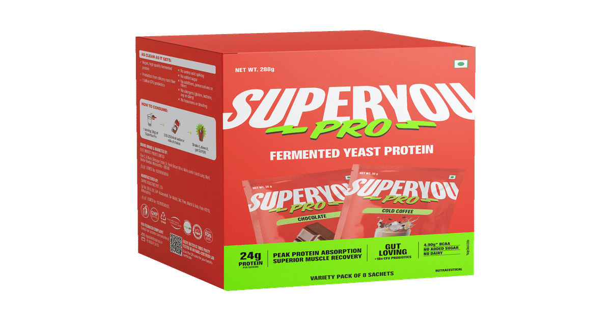 Pro Yast Buy SUPERYOU Pro Fermented Yeast Protein- Assorted Box Online (288 g ...