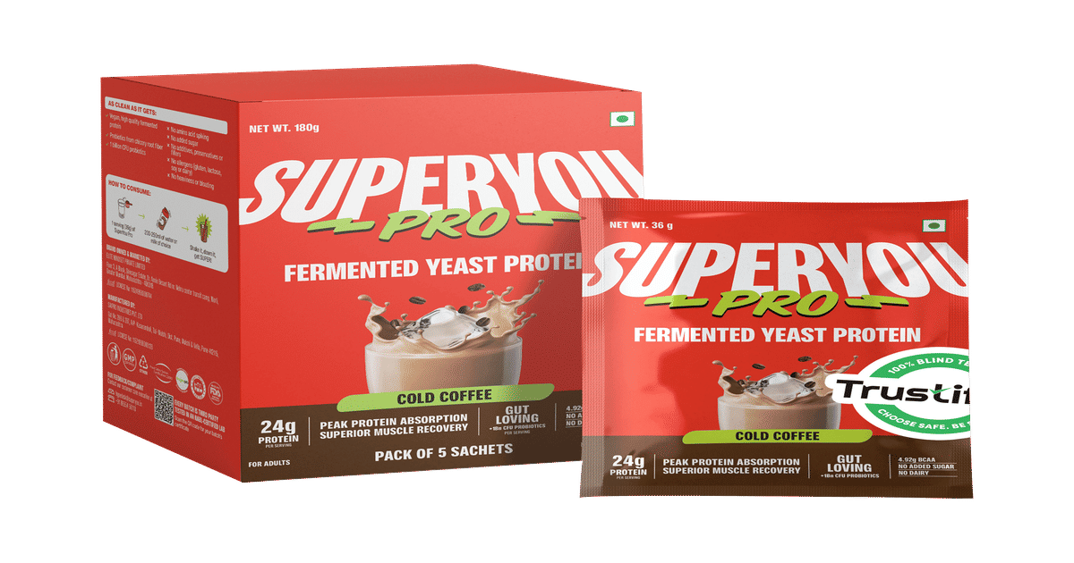 Pro Yast Buy SUPERYOU Pro Fermented Yeast Protein- Cold Coffee Online (288 g) At ...