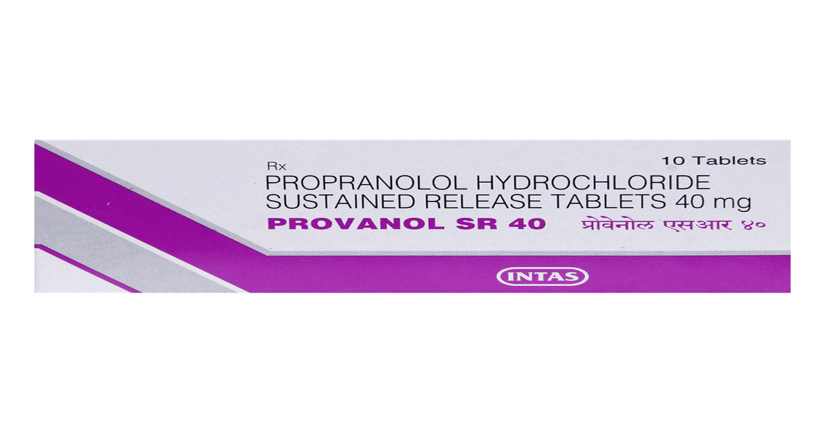 Provonal Forte Buy Provanol Sr 40Mg Strip Of 10 Tablets Online () At Best Price