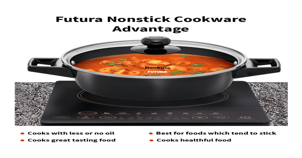 Howkins Induction Buy Hawkins Futura Non-Stick Induction Cook n Serve Casserole with ...
