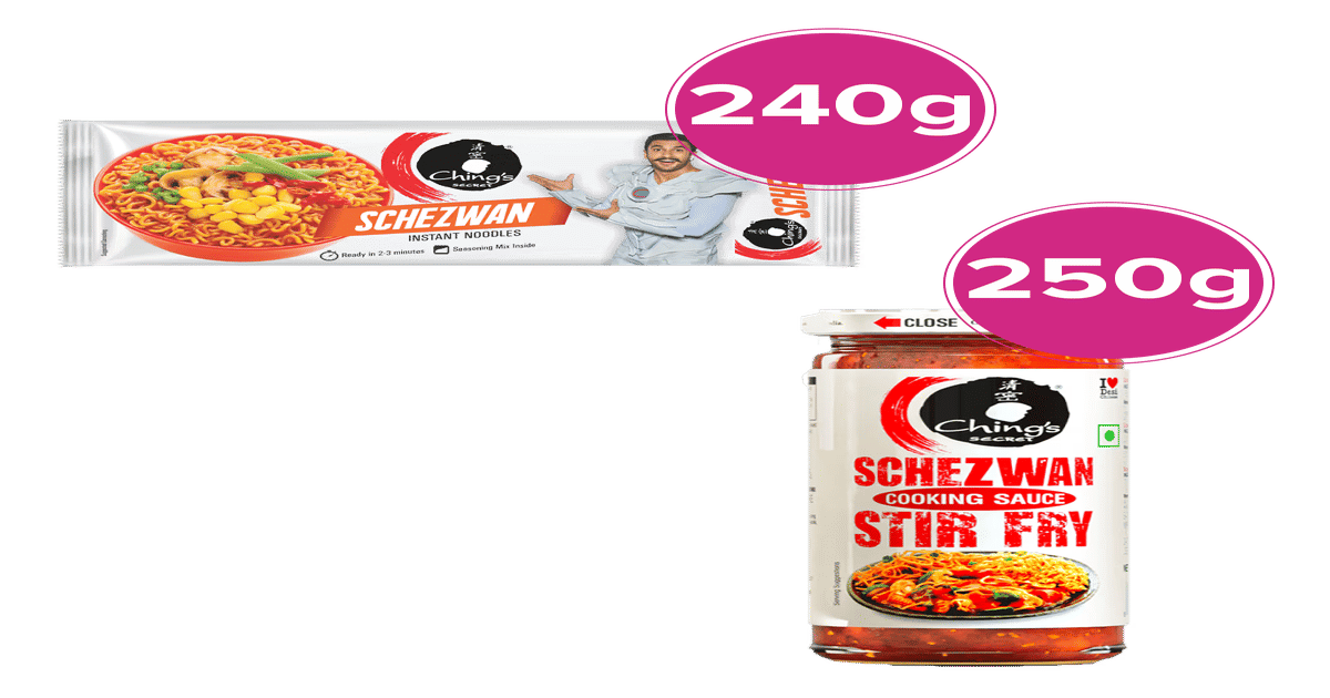 Buy Ching's Secret Schezwan Instant Noodles & Ching's Secret Stir-Fry