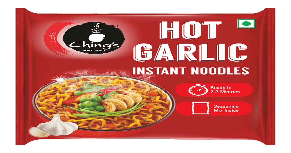 Buy Ching's Secret Hot Garlic Instant Noodles Online (240 g x 3) At