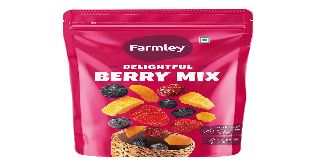 Buy Farmley Mix Dried Berries- Cranberry,Black Raisins,Strawberry,Black ...