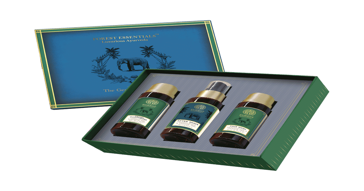 Buy Forest Essentials Essentials For Him | Sandalwood & Orange Peel ...