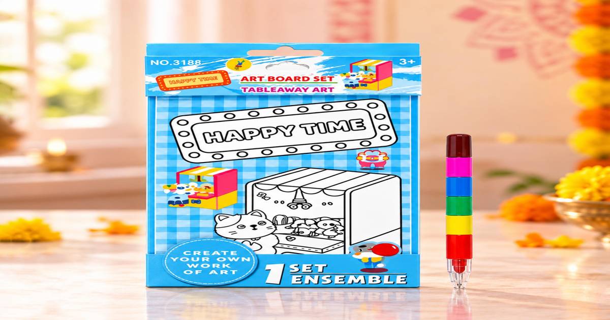 Buy Funnmantra Kids Colour Activity Set (Blue, Set of 2) Online (1 pack ...