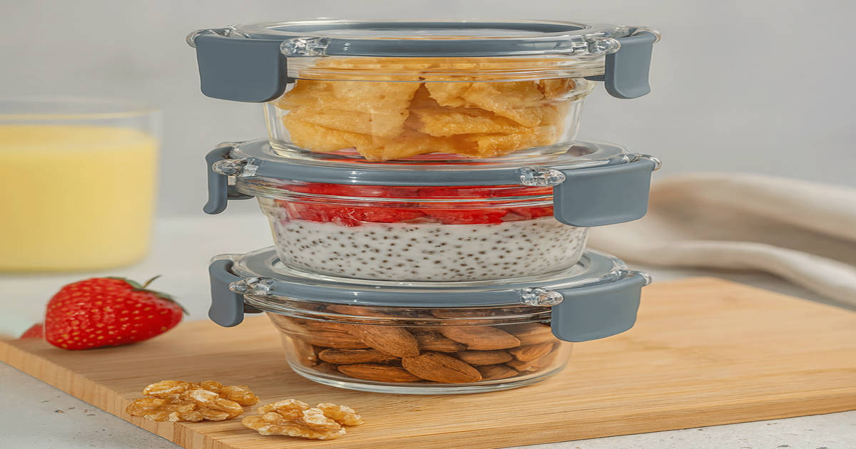 Sorta More Containers Buy LocknLock Sorta Premium Food Containers with Lids (110ml, Pack of 3 ...