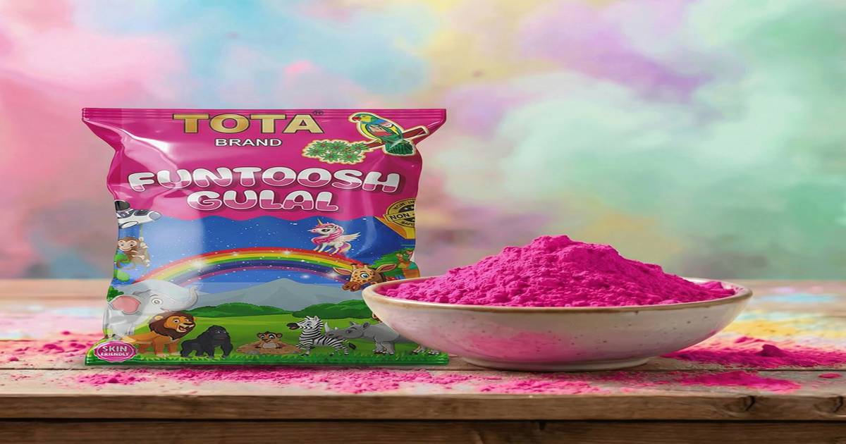 Buy Tota Funtoosh Gulal, Skin Friendly - Pink Online (80 g) At Best Price