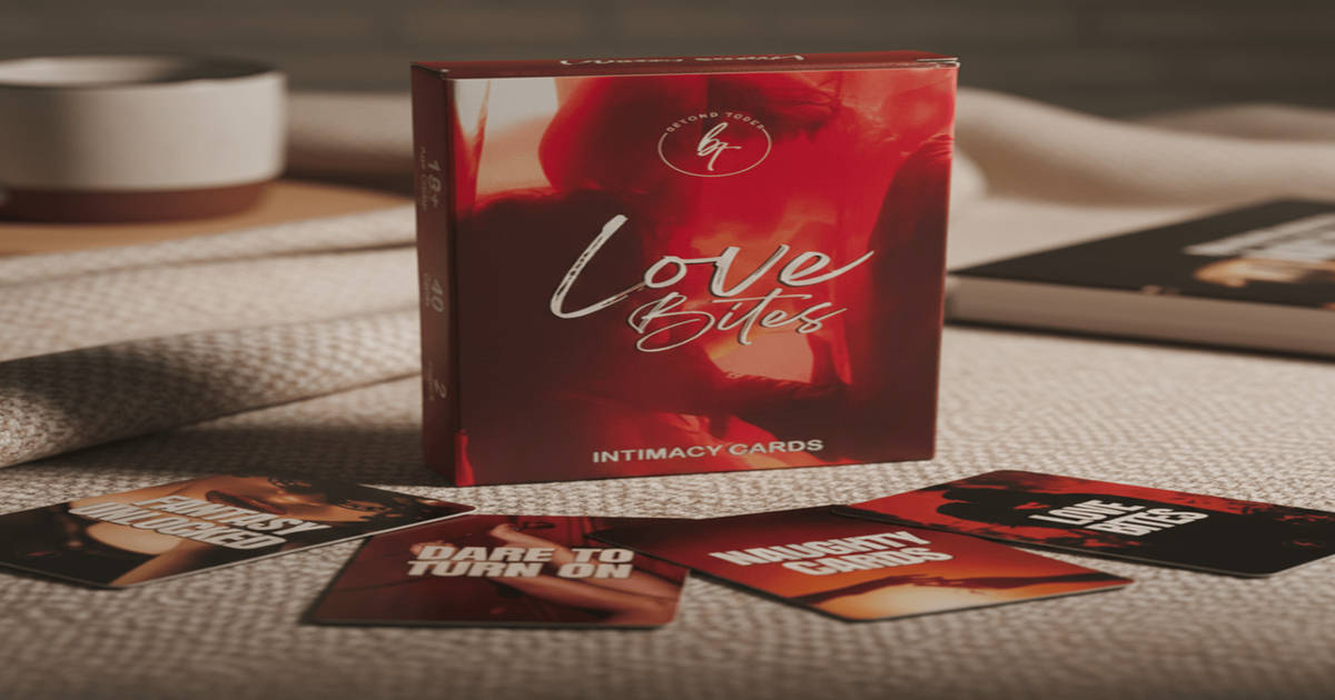 Buy Beyond Touch Love Bite Romantic Intimacy Playing Cards for Couples ...