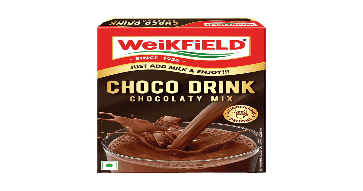 Buy Weikfield Choco Drink| Chocolaty Mix| Chocolicious Delight| Made ...