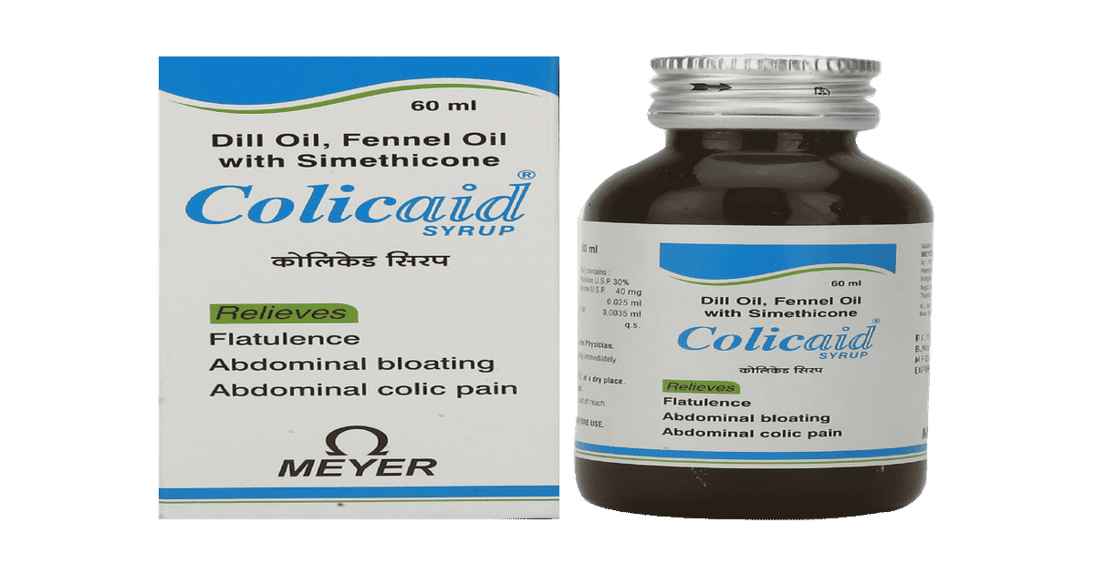 Buy Colicaid Syrup | Infant Colic & Gas Relief | Dill Oil + Fennel Oil ...