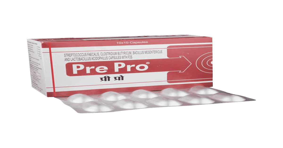 Buy Prepro Strip Of 10 Capsules|Prebiotic & Probiotic capsule Online ...