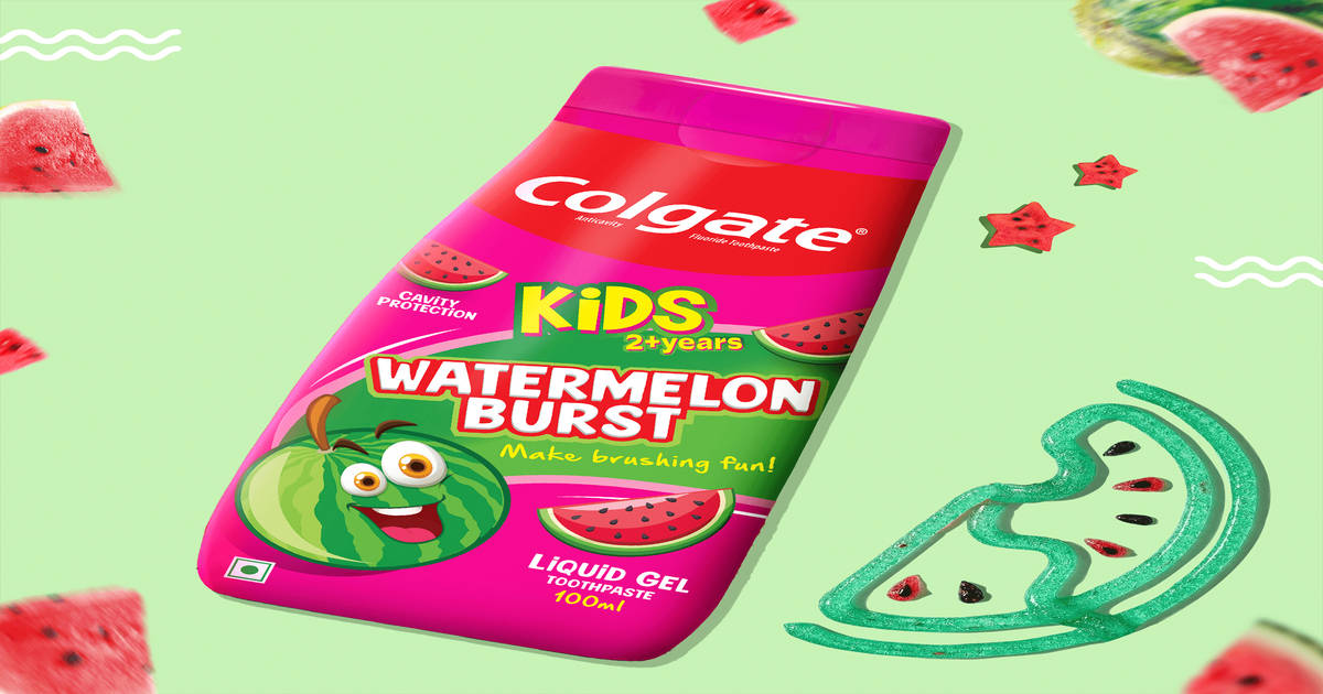 Two Toothpaste With Fun Buy Colgate Kids Toothpaste, Fun Squeezy Bottle, Watermelon Flavor ...