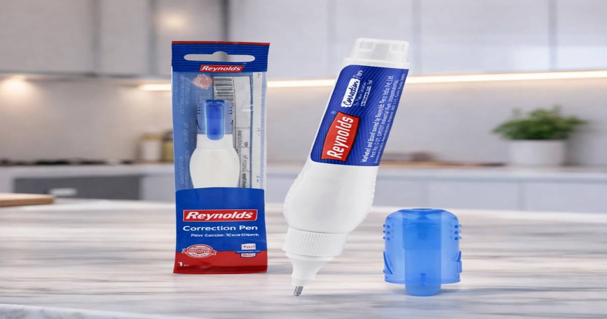 Buy Reynolds Correction Pen Whitener | Quick Dry Online (1 Piece) At ...