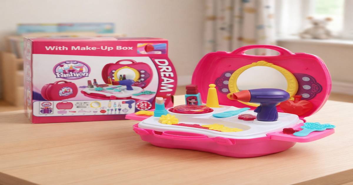 Buy Toyshine Plastic Carry Along Beauty Set Toy With Briefcase and